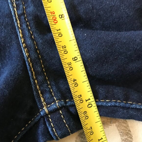 Levi 711 Dark Wash Skinny Jeans Size 31 - Picture 11 of 13